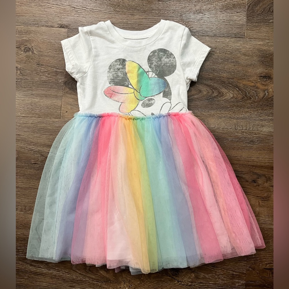 Minnie Mouse twirl dress - size 6 (small)